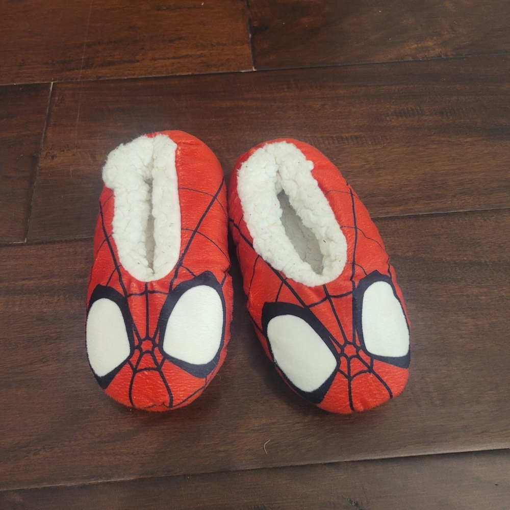 Spiderman House Shoes Slippers Kids Age 3